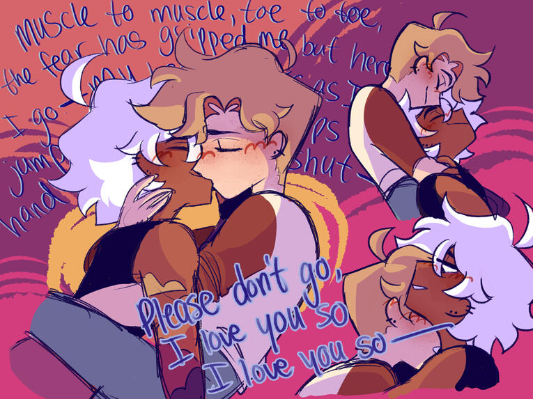 Rendered, Couple sketchpage